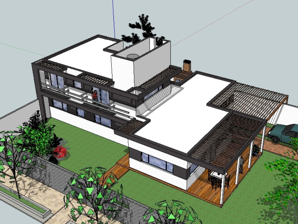 Exterior 3D Model