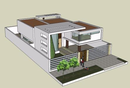 Exterior 3D Model